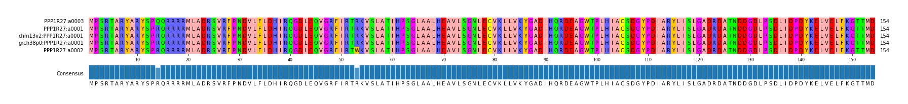 Multiple Alignments (by translate haplotype similarity)