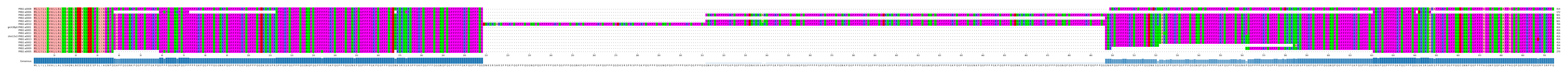 Multiple Alignments (by translate haplotype similarity)
