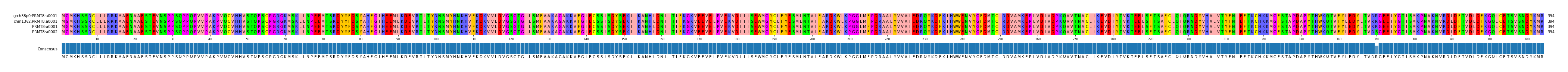 Multiple Alignments (by translate haplotype similarity)