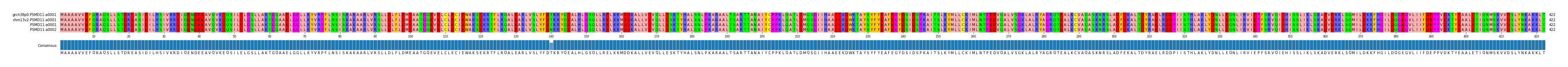 Multiple Alignments (by translate haplotype similarity)