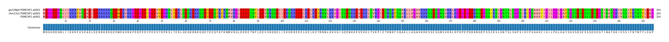 Multiple Alignments (by translate haplotype similarity)