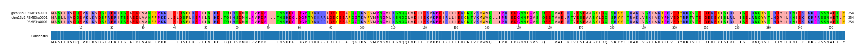 Multiple Alignments (by translate haplotype similarity)