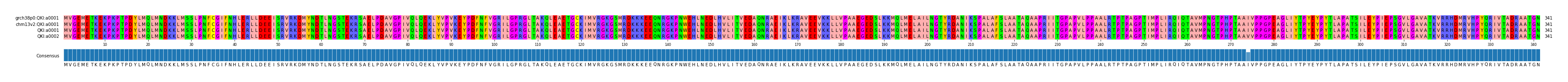 Multiple Alignments (by translate haplotype similarity)