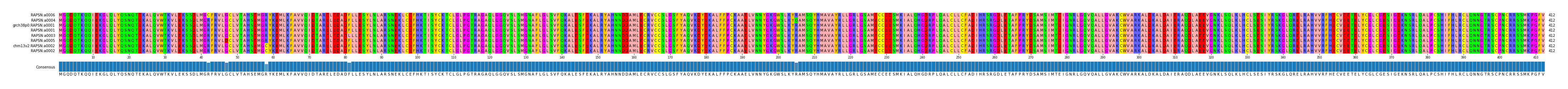 Multiple Alignments (by translate haplotype similarity)