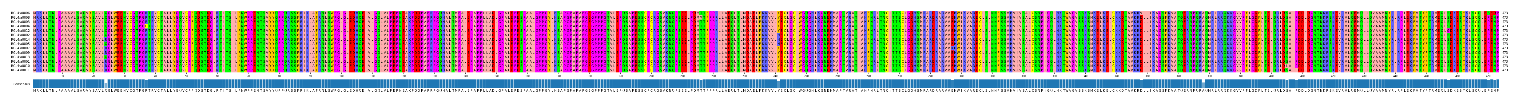 Multiple Alignments (by translate haplotype similarity)