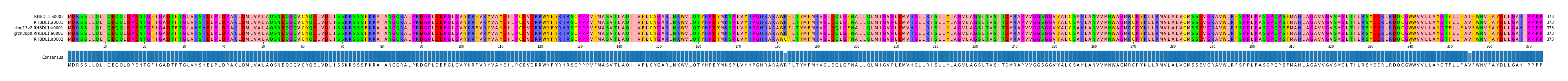 Multiple Alignments (by translate haplotype similarity)