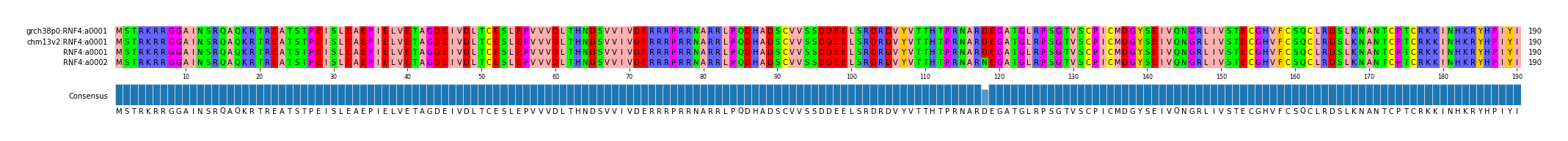 Multiple Alignments (by translate haplotype similarity)