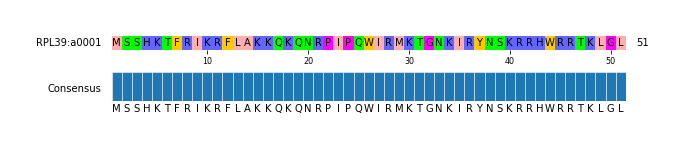 Multiple Alignments (by translate haplotype similarity)