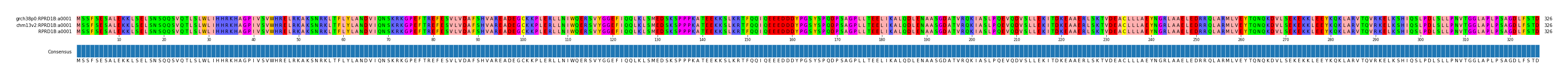 Multiple Alignments (by translate haplotype similarity)