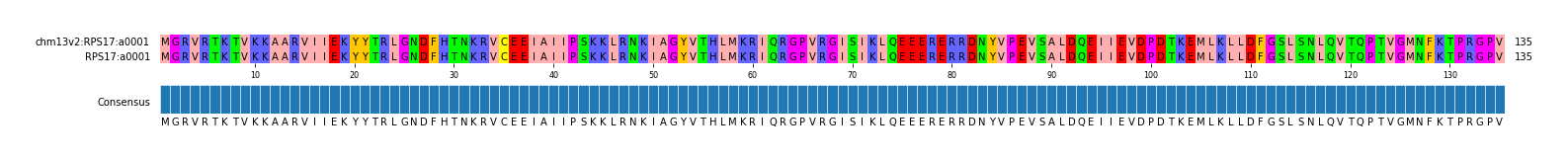 Multiple Alignments (by translate haplotype similarity)