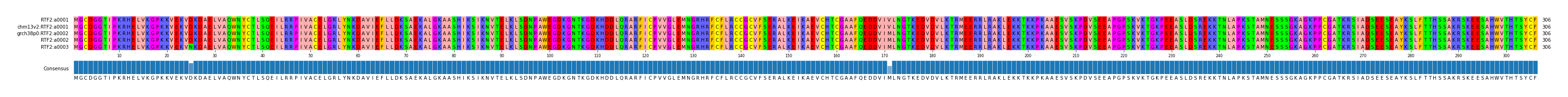 Multiple Alignments (by translate haplotype similarity)