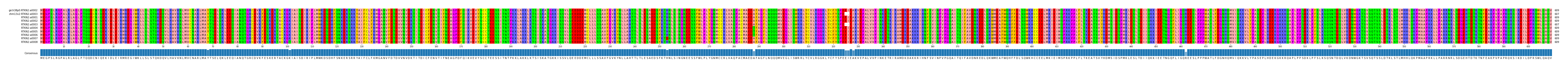 Multiple Alignments (by translate haplotype frequency)