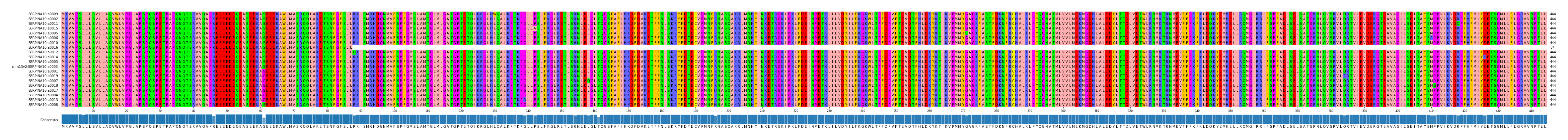 Multiple Alignments (by translate haplotype similarity)