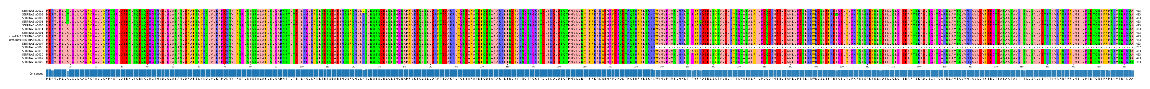 Multiple Alignments (by translate haplotype similarity)
