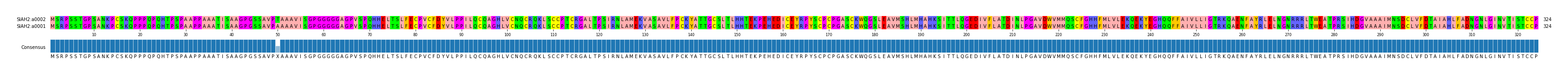 Multiple Alignments (by translate haplotype similarity)