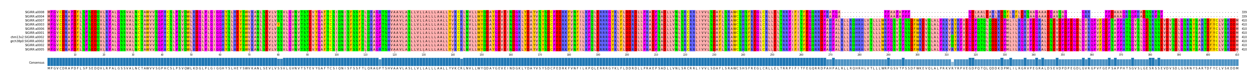 Multiple Alignments (by translate haplotype similarity)