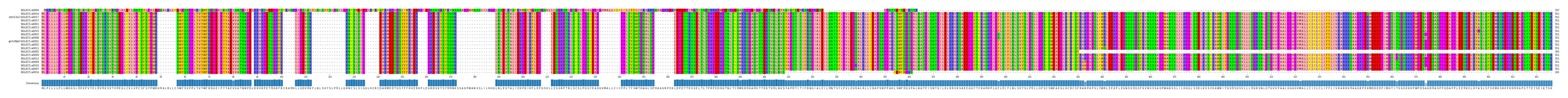 Multiple Alignments (by translate haplotype similarity)