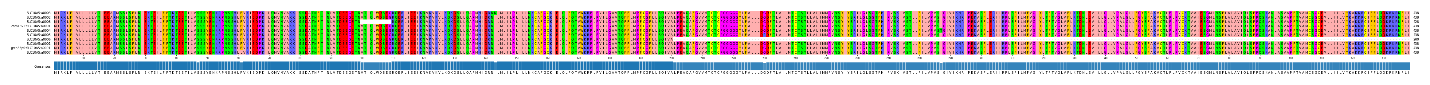 Multiple Alignments (by translate haplotype similarity)
