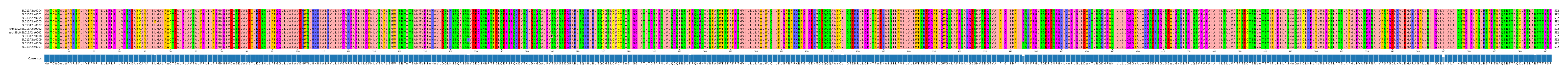 Multiple Alignments (by translate haplotype similarity)
