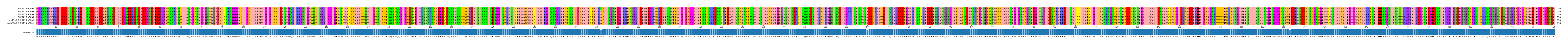 Multiple Alignments (by translate haplotype similarity)