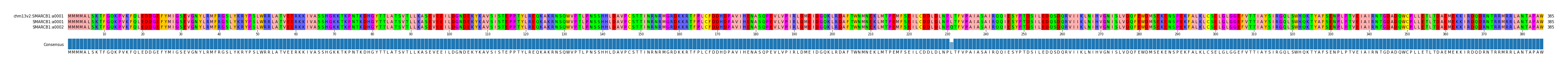 Multiple Alignments (by translate haplotype similarity)
