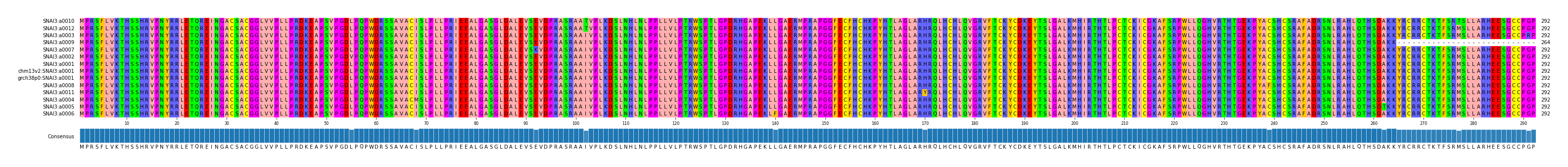Multiple Alignments (by translate haplotype similarity)