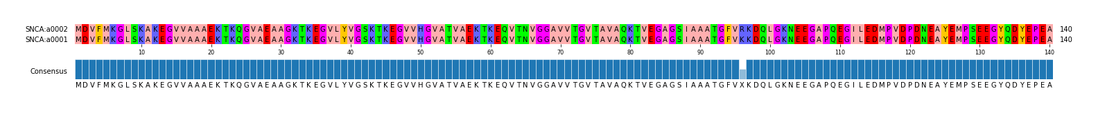 Multiple Alignments (by translate haplotype similarity)