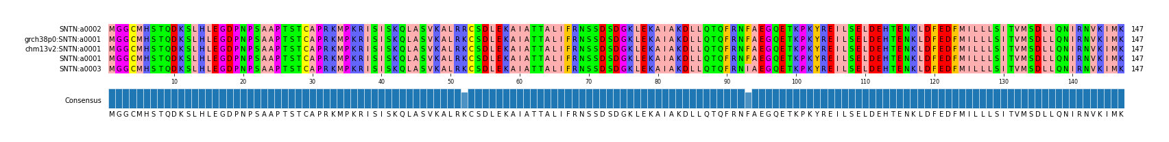 Multiple Alignments (by translate haplotype similarity)