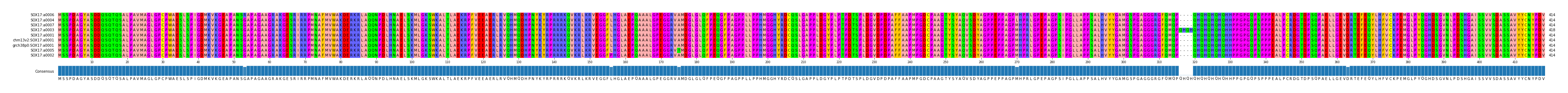 Multiple Alignments (by translate haplotype similarity)