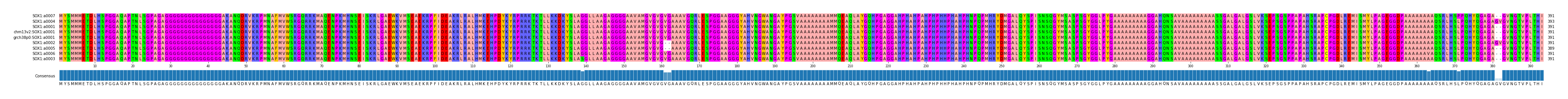 Multiple Alignments (by translate haplotype similarity)