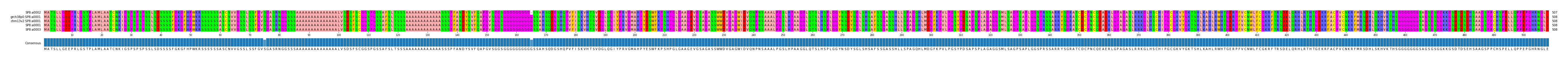 Multiple Alignments (by translate haplotype similarity)