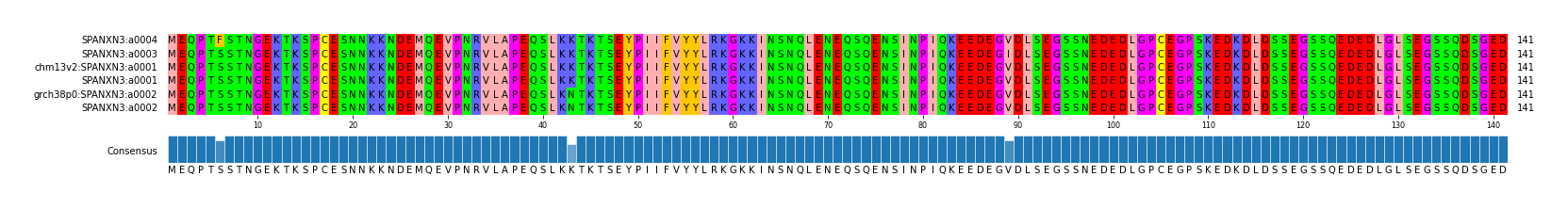 Multiple Alignments (by translate haplotype similarity)