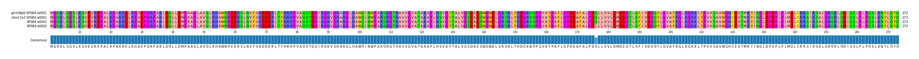 Multiple Alignments (by translate haplotype similarity)