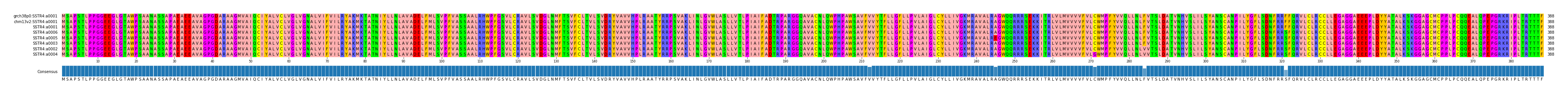 Multiple Alignments (by translate haplotype similarity)