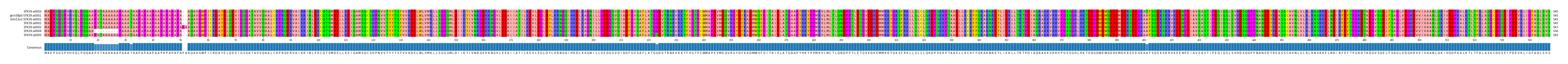 Multiple Alignments (by translate haplotype similarity)