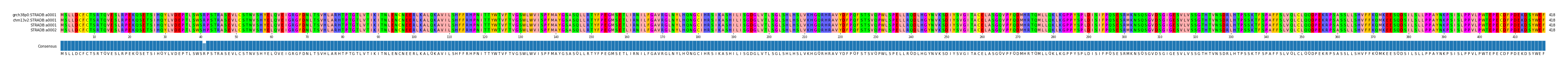 Multiple Alignments (by translate haplotype similarity)