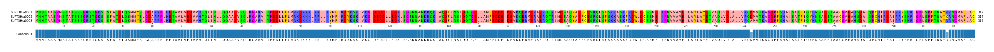 Multiple Alignments (by translate haplotype frequency)