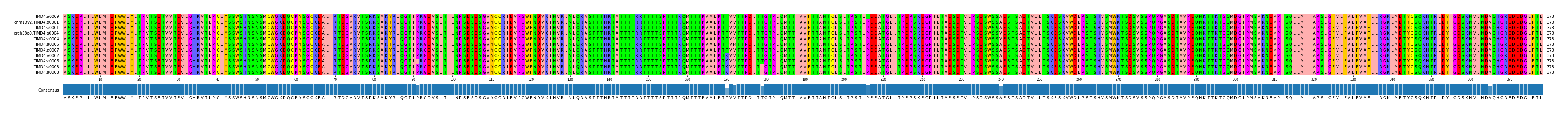 Multiple Alignments (by translate haplotype similarity)