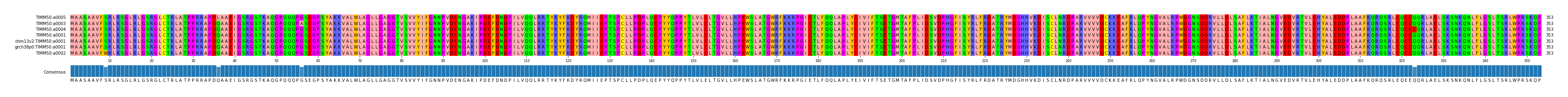 Multiple Alignments (by translate haplotype similarity)