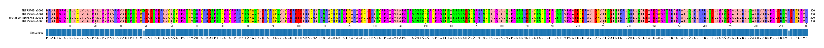 Multiple Alignments (by translate haplotype similarity)
