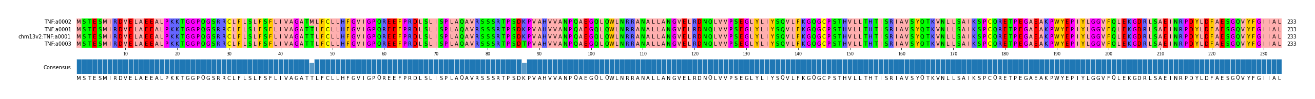 Multiple Alignments (by translate haplotype similarity)