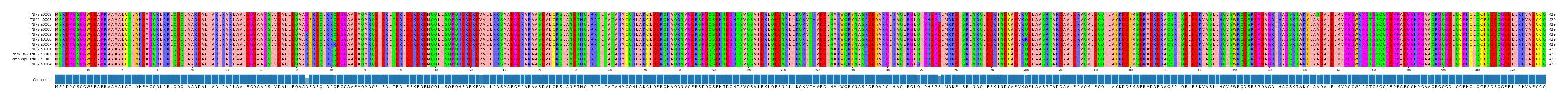 Multiple Alignments (by translate haplotype similarity)