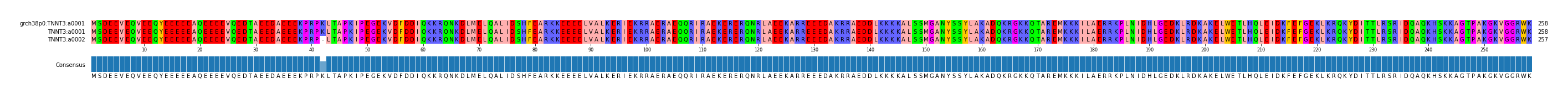 Multiple Alignments (by translate haplotype similarity)