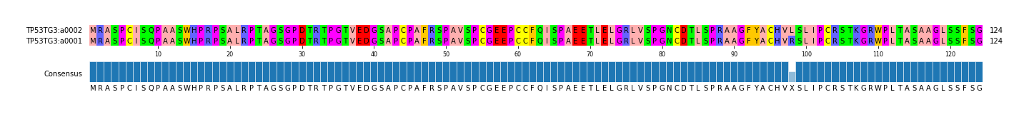 Multiple Alignments (by translate haplotype similarity)