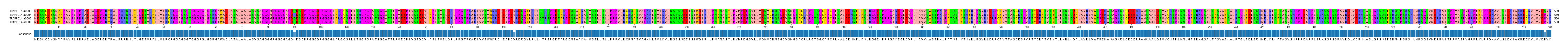 Multiple Alignments (by translate haplotype similarity)
