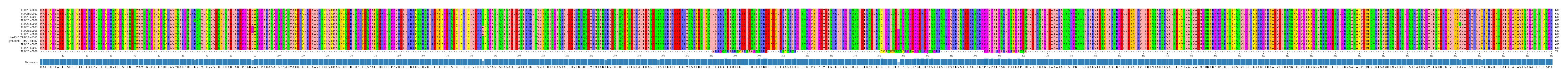 Multiple Alignments (by translate haplotype similarity)