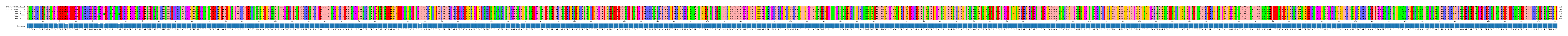 Multiple Alignments (by translate haplotype frequency)