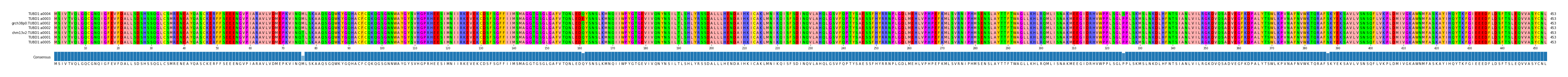 Multiple Alignments (by translate haplotype similarity)