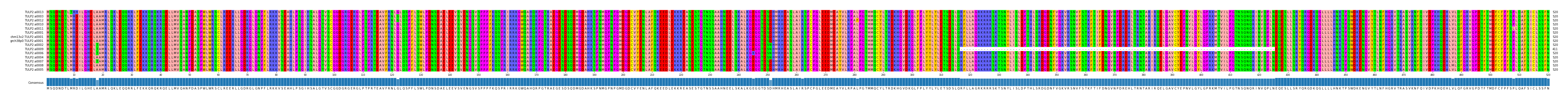 Multiple Alignments (by translate haplotype similarity)