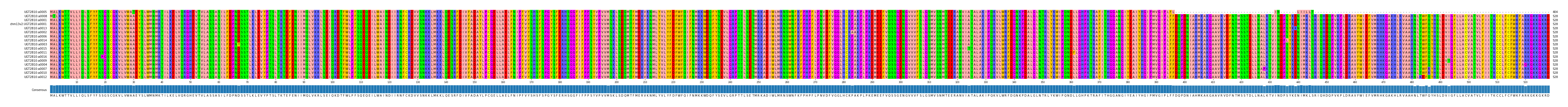 Multiple Alignments (by translate haplotype similarity)
